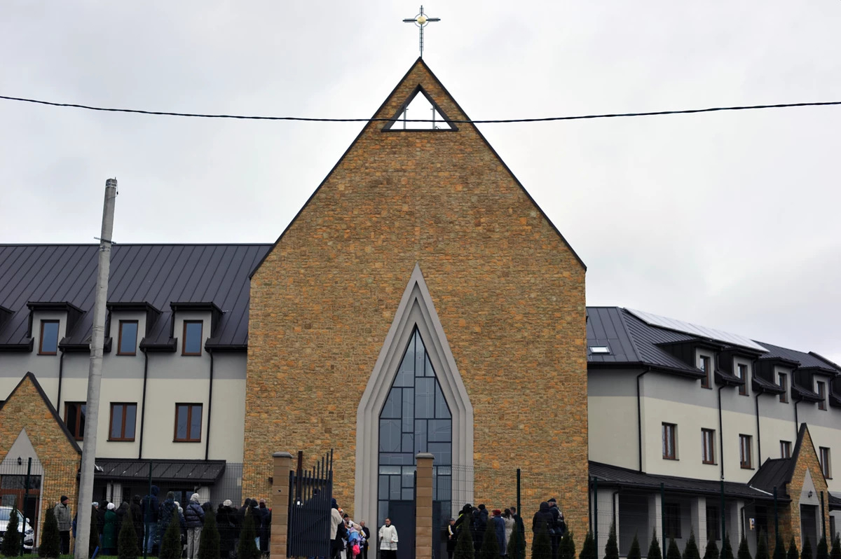 У Львові освятили новозбудований костел Христа Царя Всесвіту