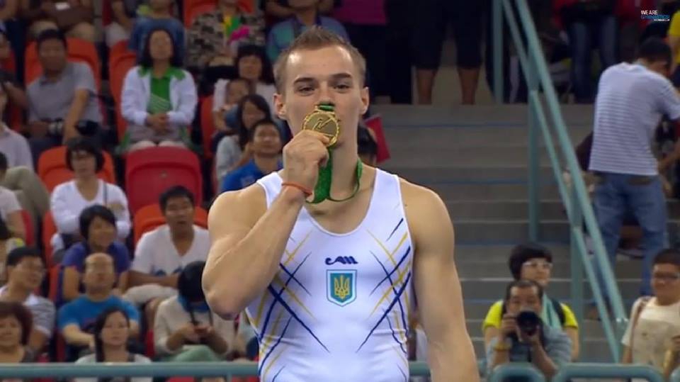 Гімнаст Олег Верняєв здобув друге золото на Універсіаді в Кореї