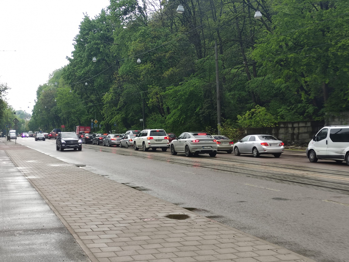 У Львові за підтримки ЛМР триває колапс на одній з магістральних вулиць