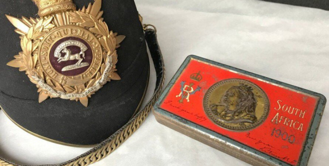 Британський військовий зберіг шоколадку, яку отримав у подарунок від королеви Фото: National Trust