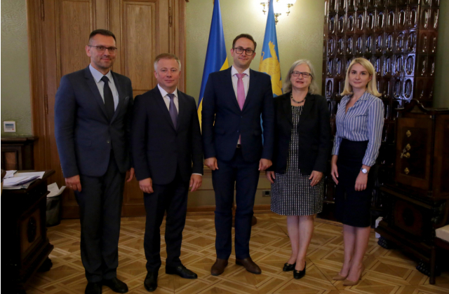 Маркіян Мальський зустрівся із Послом Австрії в Україні Герміне Поппеллер