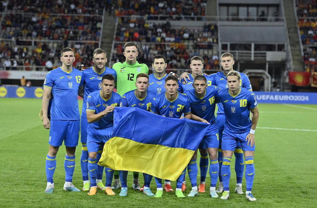 Збірна України з футболу. Фото УАФ
