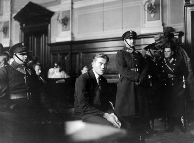 Микола Лемик під час процесу у Львівському окружному суді.