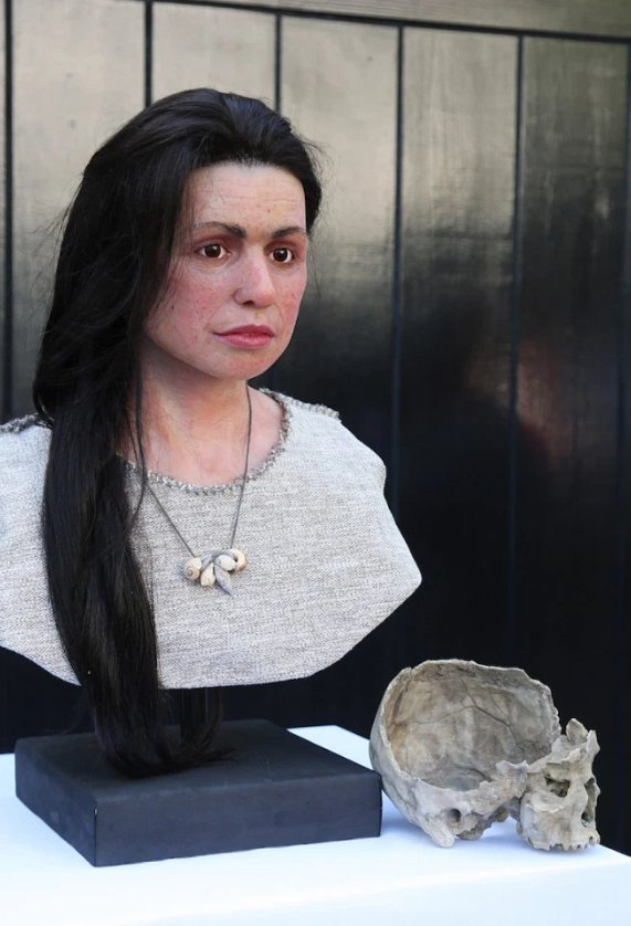 Показали обличчя жінки, яка жила на теренах Туреччини 7,5 тис. років тому. Автор: JOHNNY BUGEJA/GIBRALTAR CHRONICLE