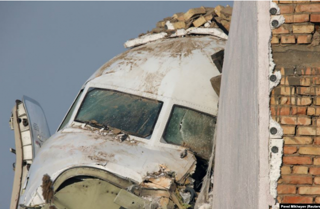 Катастрофа літака Fokker-100 в Казахстані, 27 грудня 2019 року
