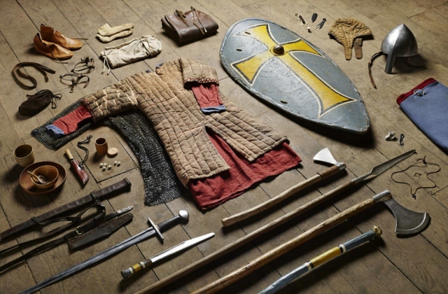 Англосаксонський дружинник, битва при Гастінгсі 1066 року