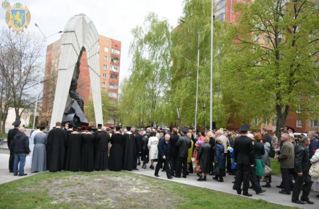 На Львівщині вшанують учасників ліквідації наслідків аварії на ЧАЕС