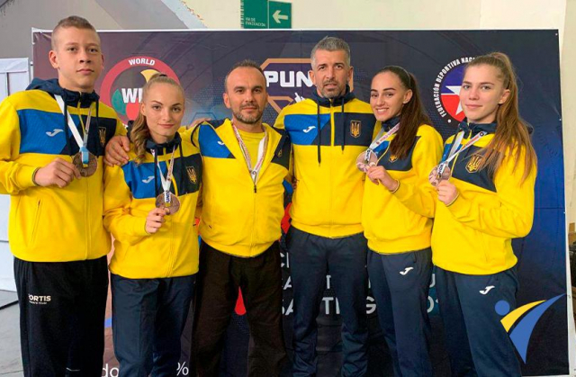 Молодіжна збірна України здобула чотири бронзові медалі на чемпіонаті у Чилі