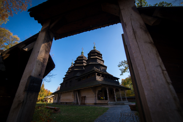Церква з села Кривка Турківського район. Фото Олена Ляхович