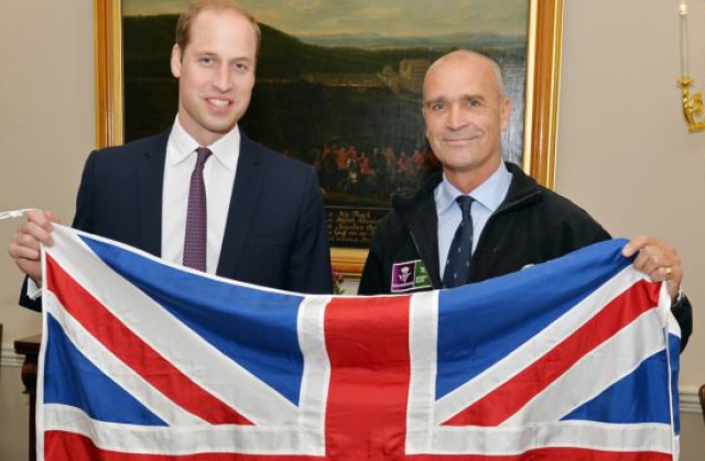 Принц Вільям (л) і Генрі Верслі (п), фото 19 жовтня 2015 року