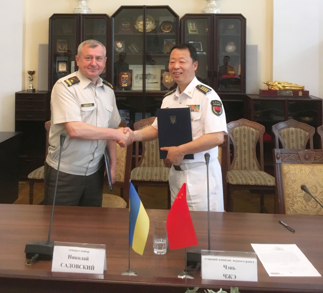 Україну відвідала військова делегація Китайської Народної Республіки