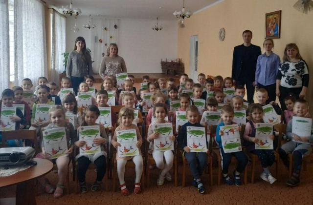Львівських дошкільнят вчили сортувати відходи