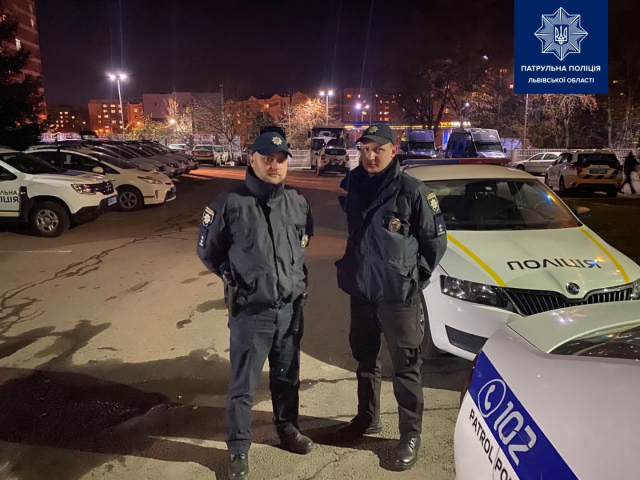 Фото патрульна поліція Львівської області