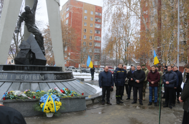 У Львові вшанували героїв-ліквідаторів катастрофи на ЧАЕС