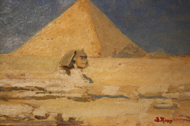 Виставка "Єгипет" в рамках мистецького проекту "Відомий і не відомий Труш". Фото Гал-інфо, Олена Ляхович