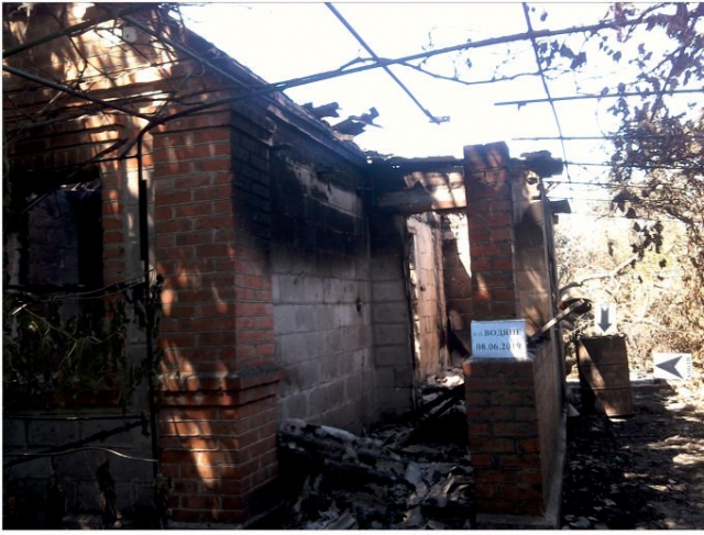 Окупанти обстріляли житловий будинок у Водяному