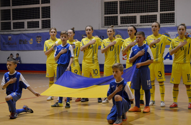 Жіноча футзальна збірна України перемогла у Словаччини