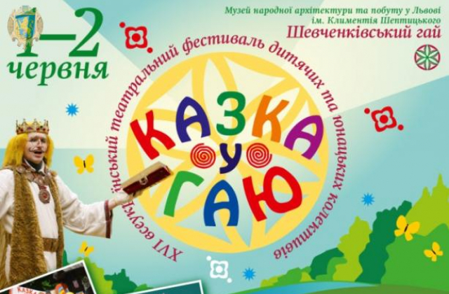 Дітей запрошують у Шевченківський гай на театральний фестиваль
