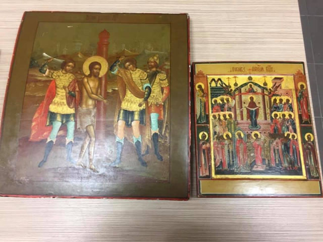 У Львові затримали контрабанду старовинних ікон