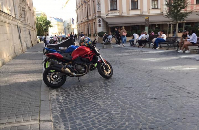 У Львові велопатрульні виявили крадений мотоцикл