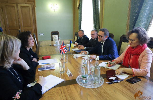 Маркіян Мальський провів зустріч з Надзвичайним і Повноважним Послом Великої Британії в Україні.