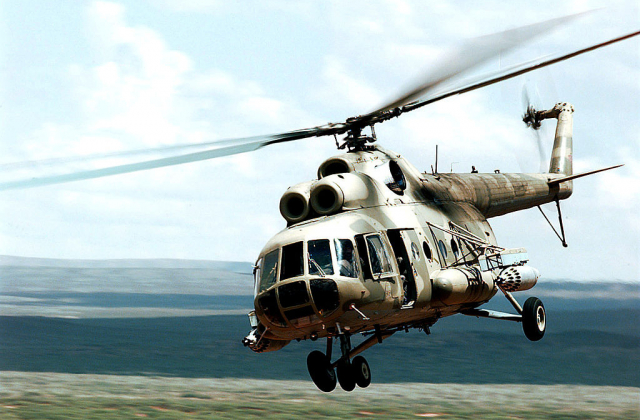 Військовий вертоліт Мі-8