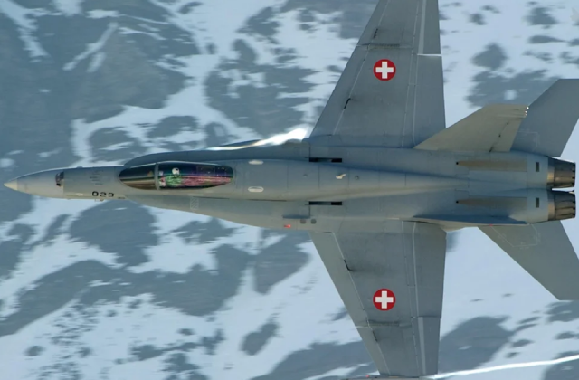 F/A-18 «Hornet» ПС Швейцарії. Фото з відкритих джерел