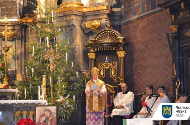 У Латинській Катедрі відбулася Різдвяна Пастирка