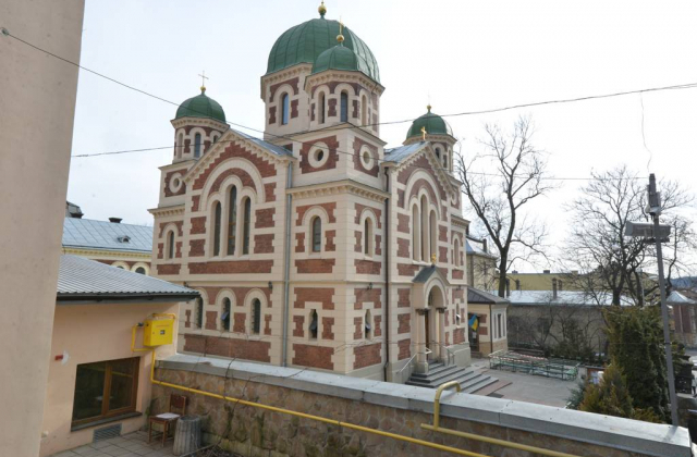Колишній Свято-Георгіївський кафедральний собор РПЦ у Львові. З квітня 2023 року перейшов до Православної церкви України.