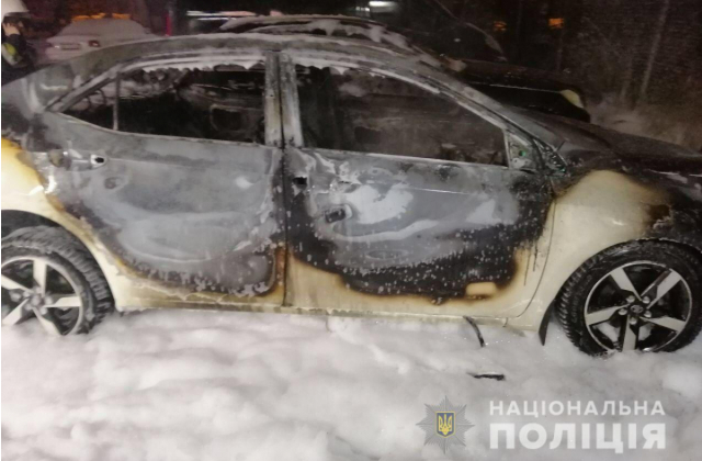 У Львові підпалили авто