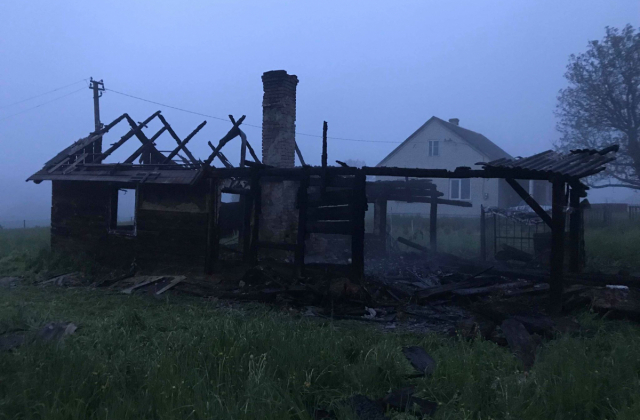 На пожежі на Львівщині виявили тіло чоловіка