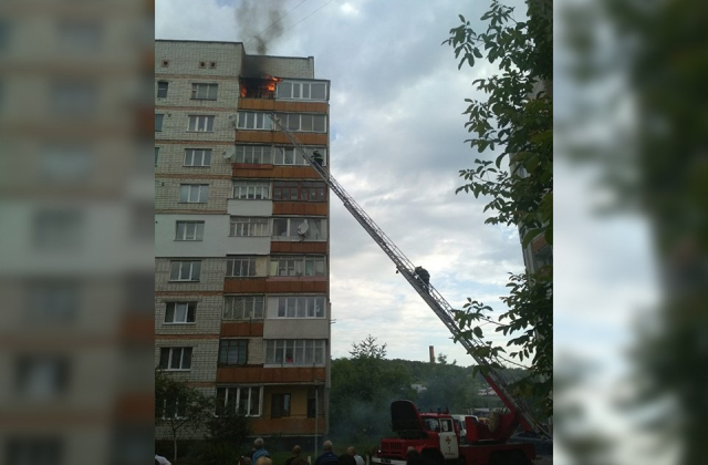 На пожежі у Трускавці загинув чоловік. Фото: ДСНС