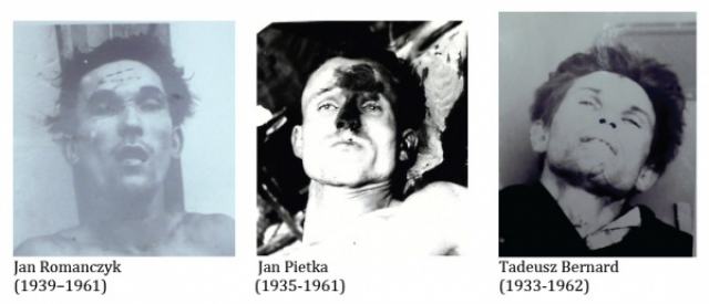 Ян Романчик (1939—1961), Ян Петка (1935—1961), Тадеуш Бернард (1933—1962) та Едвард Біль (1924—1964) — громадянин Польщі, які загинули під час переходу чехословацько-австрійського кордону