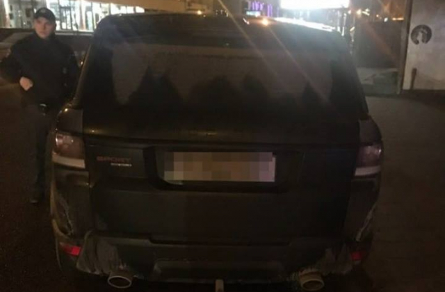 У Львові авто, яке зупинили за порушення ПДР виявилось викраденим