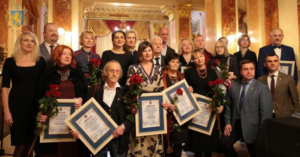 У Львівській опері відзначили лауреатів Обласної премії культури