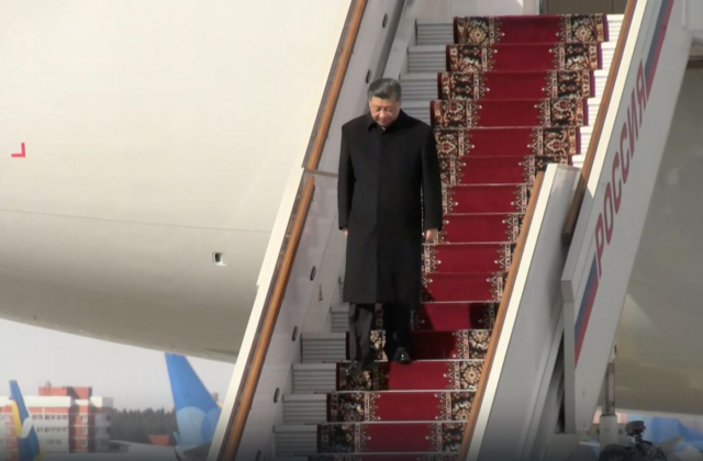 Президент Китаю прибув з візитом до Москви