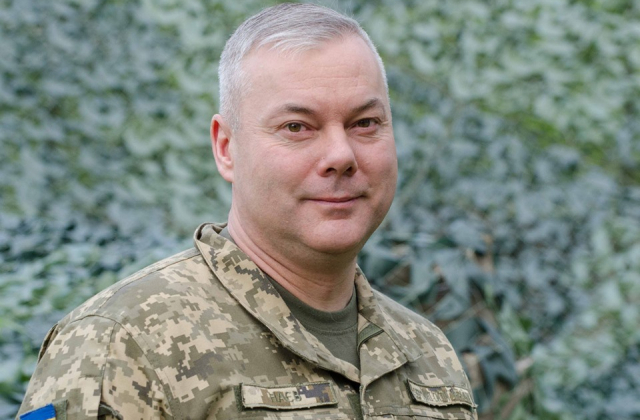 Командувач об’єднаних сил генерал-лейтенант Сергій Наєв
