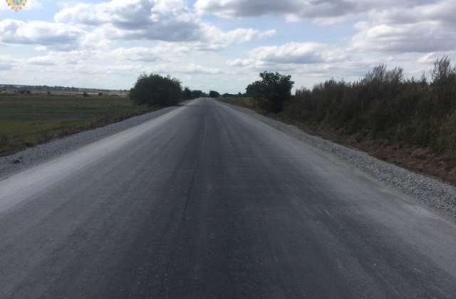 Завершився ремонт окремої ділянки автомобільної дороги Сокаль - Стоянів