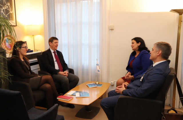 Іванна Климпуш-Цинцадзе у Брюсселі зустрілася з Генеральним секретарем Парламентської асамблеї НАТО Девідом Хоббсом