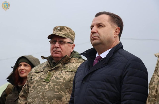 На Львівщині із робочим візитом перебуває Міністр оборони України Степан Полторак