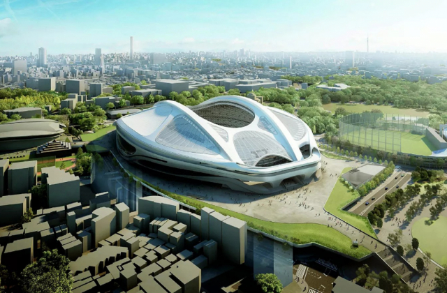 У Токіо завершили будівництво олімпійського стиадіону