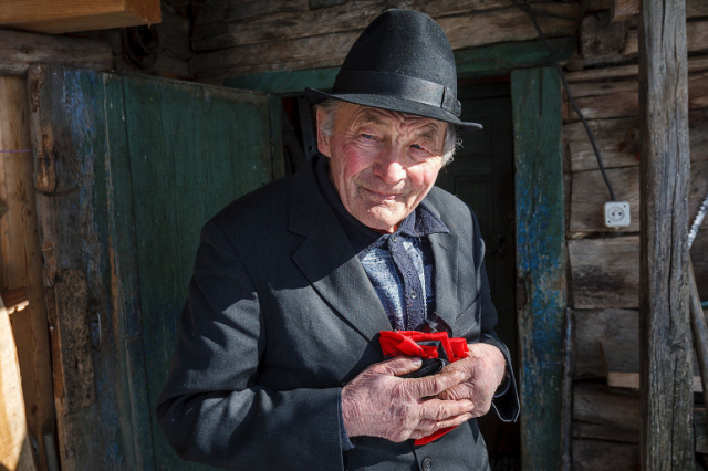 Національна комісія реабілітувала 90-річного закарпатця Івана Мирона. Фото Сергія Гудака.