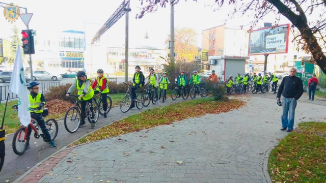 У Львові організували велопробіг в межах кампанії "Безпечні дороги"