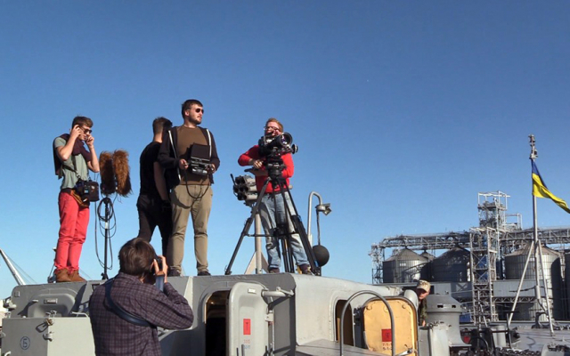 В Одесі знімають документальний фільм про флот
