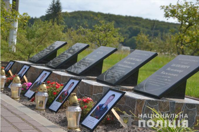 На Львівщині вшанували загиблих під час служби  правоохоронців