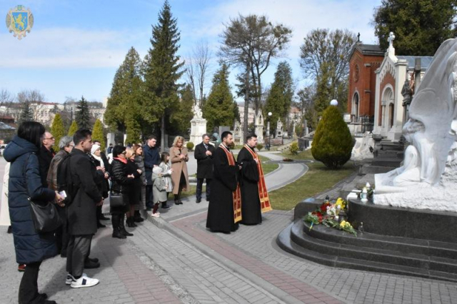 На Личаківському кладовищі вшанували пам’ять Ігоря Білозіра
