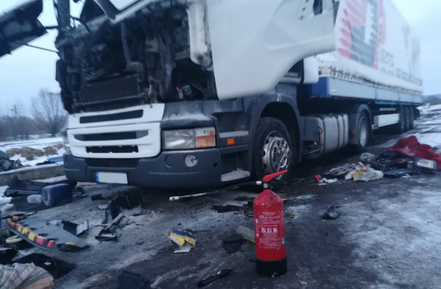 На Львівщині у авто вибухнув газовий балон: постраждав водій