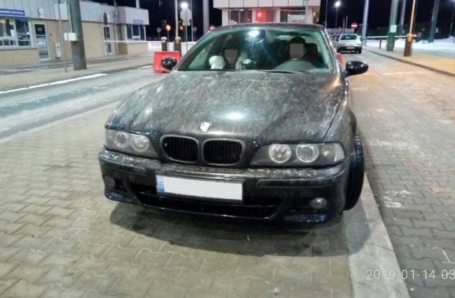 На Львівщині затримали викрадений "BMW"