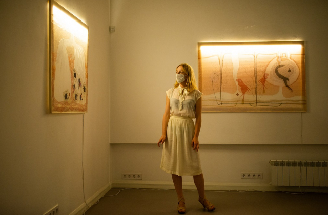 У Харкові відкрилася перша персональна виставка львівської художниці Василини Буряник