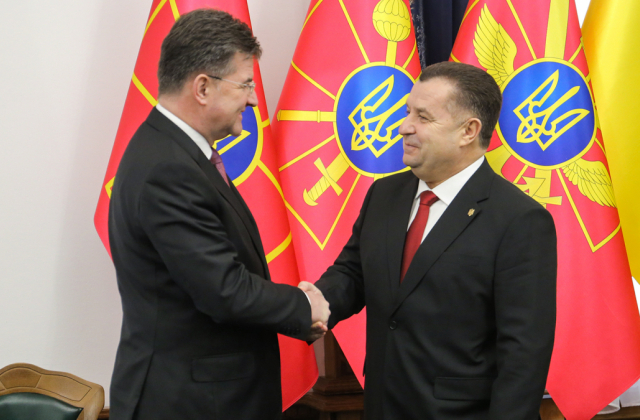 Відбулася зустріч керівників оборонних відомств України та Словацької Республіки